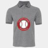 JB's  BIRDS EYE POLO   CHARCOAL - S Thumbnail