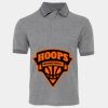 JB's  BIRDS EYE POLO   CHARCOAL - S Thumbnail