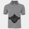 JB's  BIRDS EYE POLO   CHARCOAL - S Thumbnail