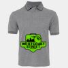 JB's  BIRDS EYE POLO   CHARCOAL - S Thumbnail