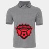 JB's  BIRDS EYE POLO   CHARCOAL - S Thumbnail