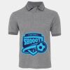JB's  BIRDS EYE POLO   CHARCOAL - S Thumbnail