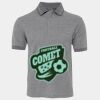 JB's  BIRDS EYE POLO   CHARCOAL - S Thumbnail