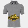 JB's  BIRDS EYE POLO   CHARCOAL - S Thumbnail