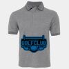 JB's  BIRDS EYE POLO   CHARCOAL - S Thumbnail