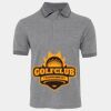 JB's  BIRDS EYE POLO   CHARCOAL - S Thumbnail