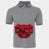 JB's  BIRDS EYE POLO   CHARCOAL - S Thumbnail