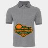 JB's  BIRDS EYE POLO   CHARCOAL - S Thumbnail