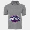 JB's  BIRDS EYE POLO   CHARCOAL - S Thumbnail