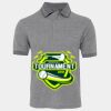 JB's  BIRDS EYE POLO   CHARCOAL - S Thumbnail