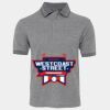 JB's  BIRDS EYE POLO   CHARCOAL - S Thumbnail