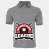 JB's  BIRDS EYE POLO   CHARCOAL - S Thumbnail