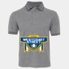JB's  BIRDS EYE POLO   CHARCOAL - S Thumbnail