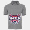 JB's  BIRDS EYE POLO   CHARCOAL - S Thumbnail