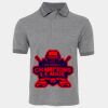 JB's  BIRDS EYE POLO   CHARCOAL - S Thumbnail