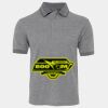 JB's  BIRDS EYE POLO   CHARCOAL - S Thumbnail
