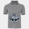 JB's  BIRDS EYE POLO   CHARCOAL - S Thumbnail