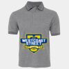 JB's  BIRDS EYE POLO   CHARCOAL - S Thumbnail