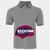 JB's  BIRDS EYE POLO   CHARCOAL - S Thumbnail