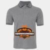 JB's  BIRDS EYE POLO   CHARCOAL - S Thumbnail