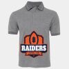 JB's  BIRDS EYE POLO   CHARCOAL - S Thumbnail