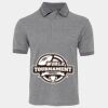 JB's  BIRDS EYE POLO   CHARCOAL - S Thumbnail