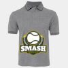 JB's  BIRDS EYE POLO   CHARCOAL - S Thumbnail