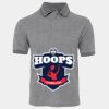 JB's  BIRDS EYE POLO   CHARCOAL - S Thumbnail