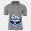 JB's  BIRDS EYE POLO   CHARCOAL - S Thumbnail