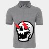 JB's  BIRDS EYE POLO   CHARCOAL - S Thumbnail