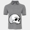 JB's  BIRDS EYE POLO   CHARCOAL - S Thumbnail
