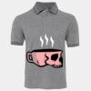 JB's  BIRDS EYE POLO   CHARCOAL - S Thumbnail