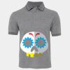 JB's  BIRDS EYE POLO   CHARCOAL - S Thumbnail