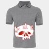 JB's  BIRDS EYE POLO   CHARCOAL - S Thumbnail