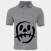JB's  BIRDS EYE POLO   CHARCOAL - S Thumbnail