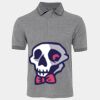 JB's  BIRDS EYE POLO   CHARCOAL - S Thumbnail