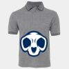 JB's  BIRDS EYE POLO   CHARCOAL - S Thumbnail