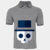 JB's  BIRDS EYE POLO   CHARCOAL - S Thumbnail