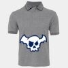JB's  BIRDS EYE POLO   CHARCOAL - S Thumbnail