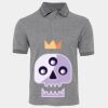 JB's  BIRDS EYE POLO   CHARCOAL - S Thumbnail