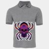 JB's  BIRDS EYE POLO   CHARCOAL - S Thumbnail