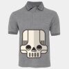 JB's  BIRDS EYE POLO   CHARCOAL - S Thumbnail