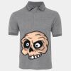 JB's  BIRDS EYE POLO   CHARCOAL - S Thumbnail