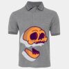 JB's  BIRDS EYE POLO   CHARCOAL - S Thumbnail