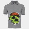 JB's  BIRDS EYE POLO   CHARCOAL - S Thumbnail
