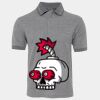 JB's  BIRDS EYE POLO   CHARCOAL - S Thumbnail