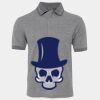 JB's  BIRDS EYE POLO   CHARCOAL - S Thumbnail