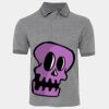 JB's  BIRDS EYE POLO   CHARCOAL - S Thumbnail