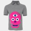 JB's  BIRDS EYE POLO   CHARCOAL - S Thumbnail