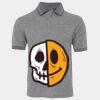 JB's  BIRDS EYE POLO   CHARCOAL - S Thumbnail
